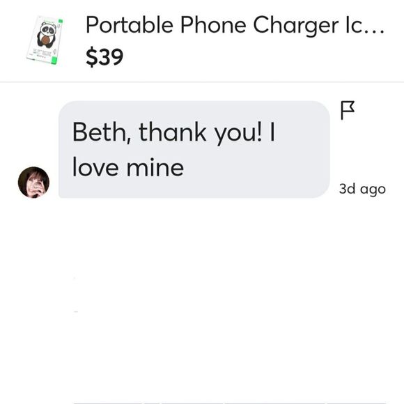 Power Bank With Panda Charm iPhone Android Cell Phone Tablet - Picture 5 of 17